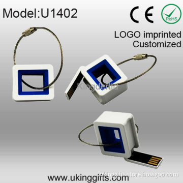 Customized Novelty Key Ring USB Flash Pen Drive